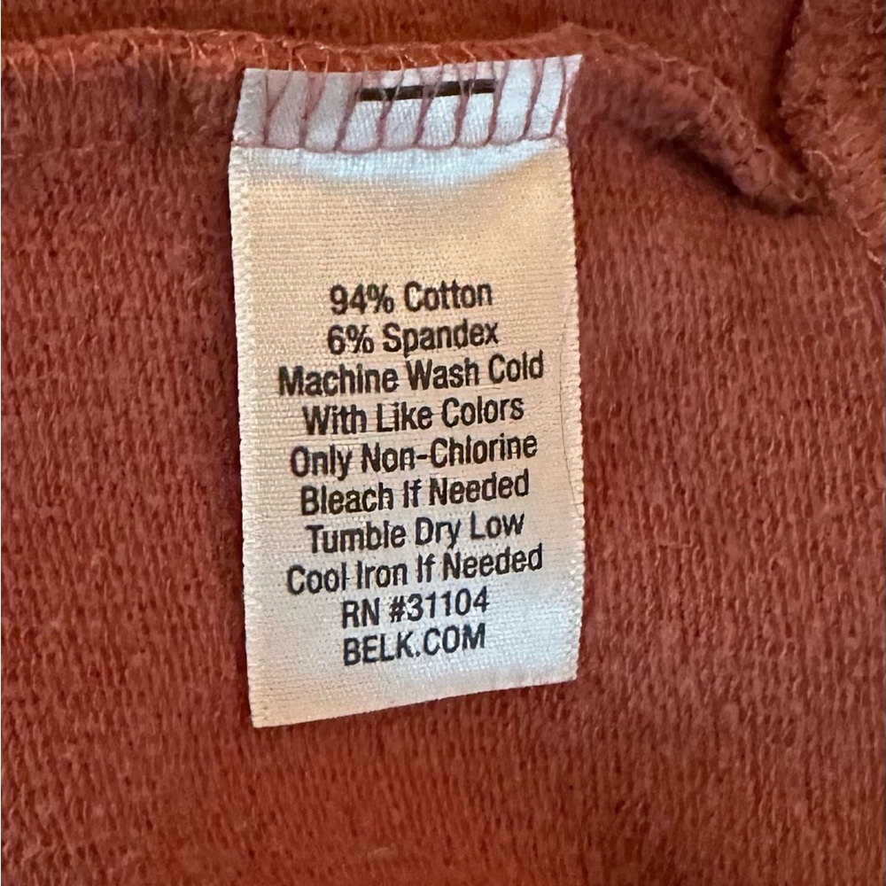 New Directions Split Funnel Neck Pullover Size L … - image 7